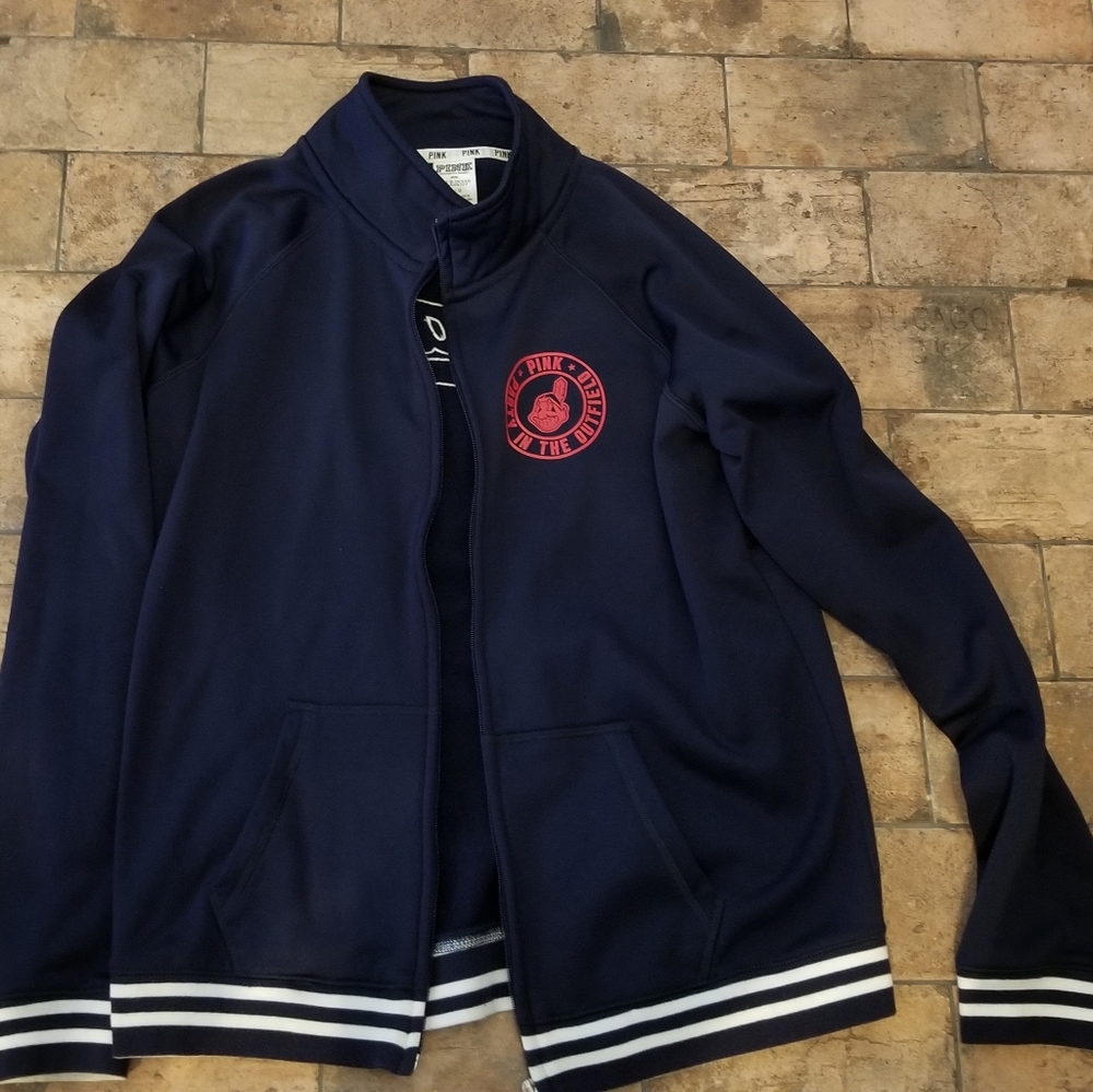 Victoria Secret Pink Indians Jacket Sz L Large